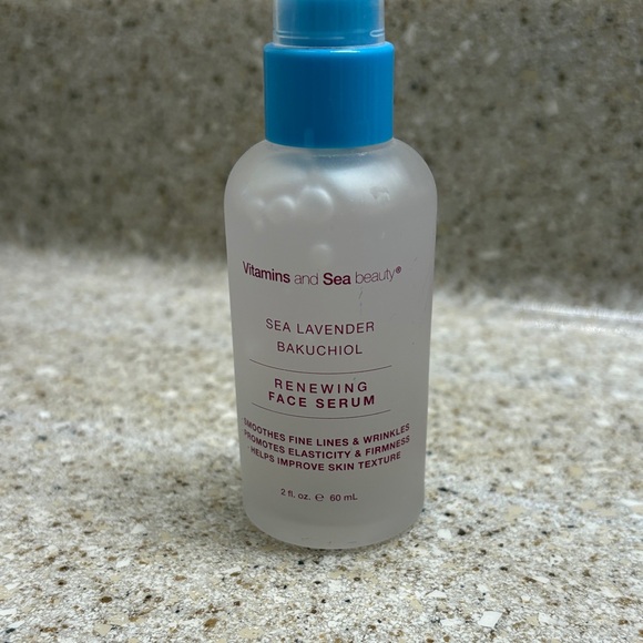 vitamins and sea beauty Other - Sea Lavender Bakuchiol Renewing Face Serum - Blue